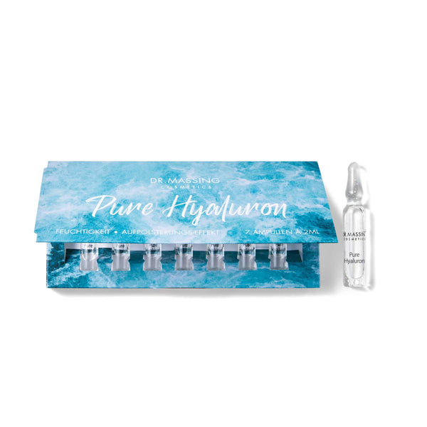 Pure Hyaluron Ampoules – Moisture and plumping effect