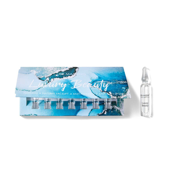Luxury Beauty Ampoules – Platinum + Natural Facelift and Anti-Aging