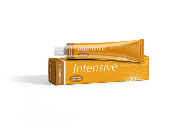 Intensive Øyebrynsfarge Middel brun