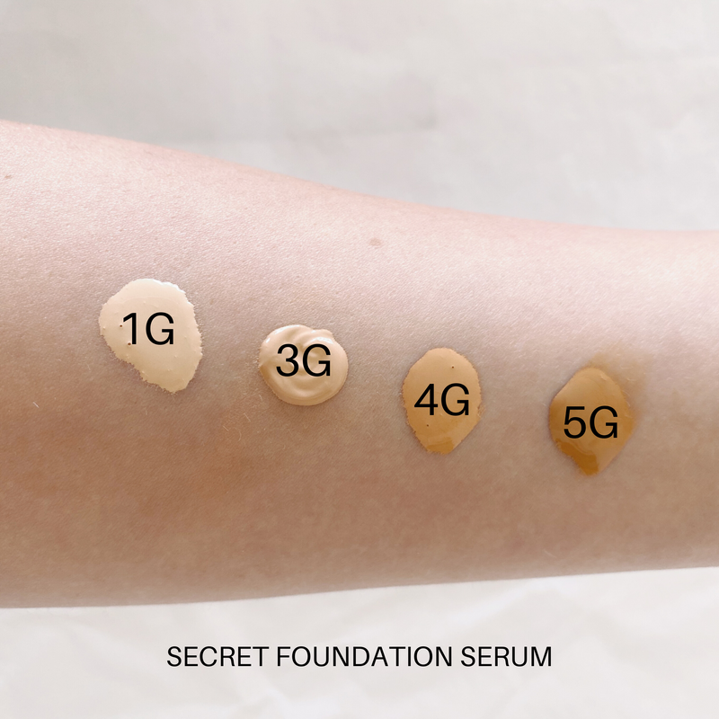 Secret Foundation Serum 5G Warm Honey